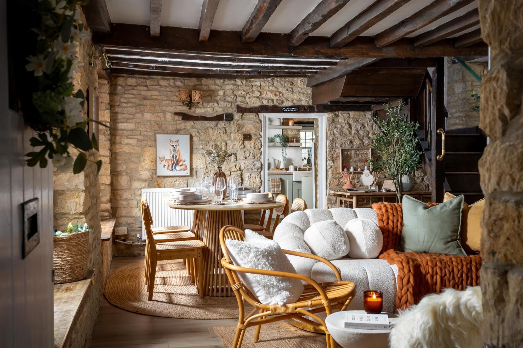 Bourton Scandi Chic Authentic Cottage Exterior photo